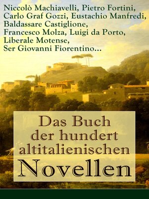 cover image of Das Buch der hundert altitalienischen Novellen